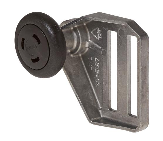 Hörmann løpehjulholder øverste venstre m/løpehjul, N-beslag