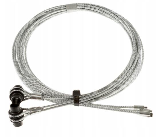 Wire 3mm til Z-Beslag komplett sett h+v side